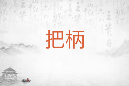 把柄
