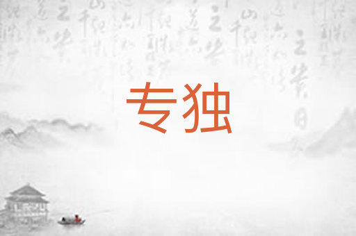 专独