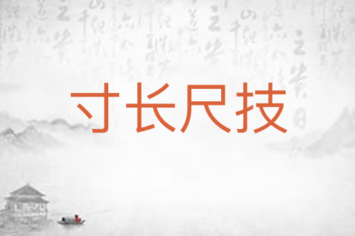 寸长尺技