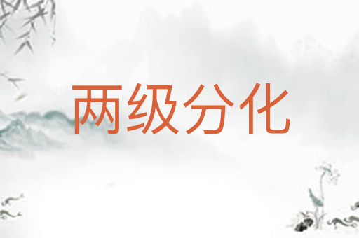 两级分化