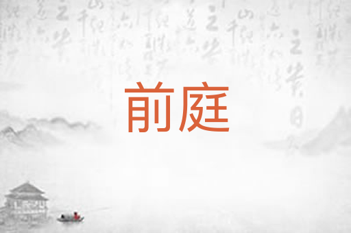 前庭