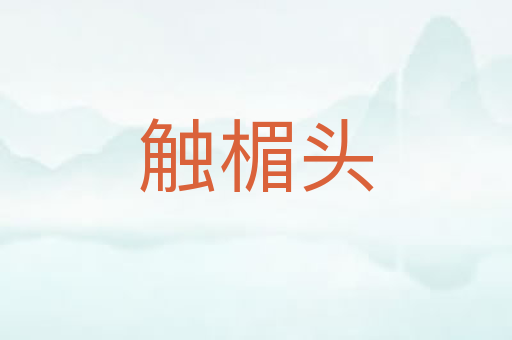 触楣头