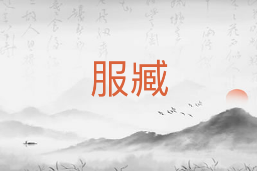服臧