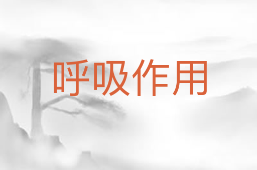 呼吸作用