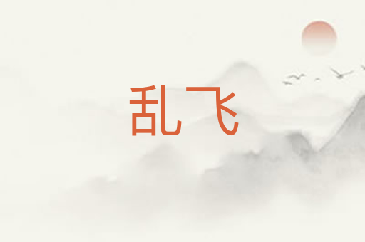 乱飞