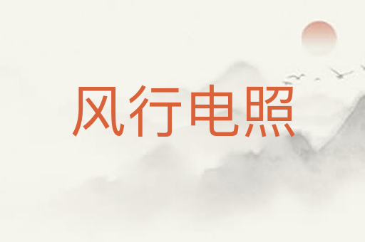 风行电照