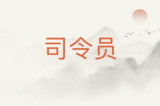司令员