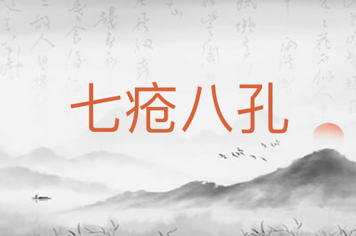 七疮八孔