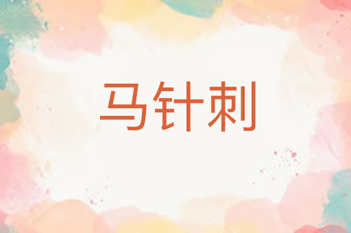马针刺