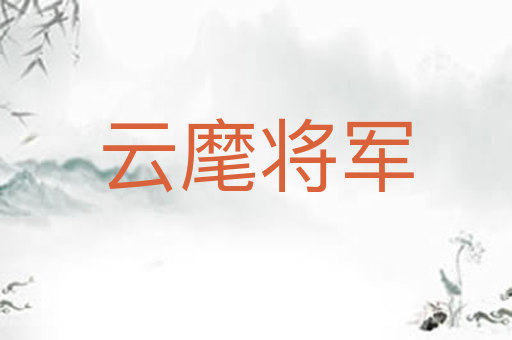 云麾将军