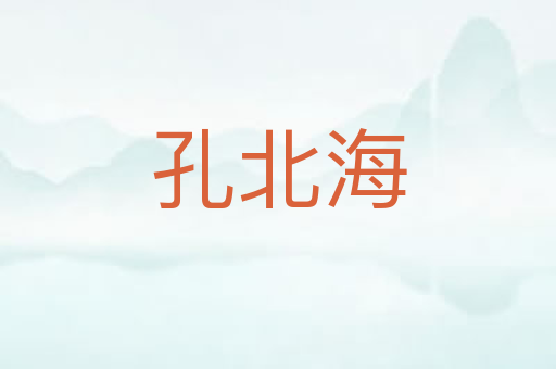 孔北海