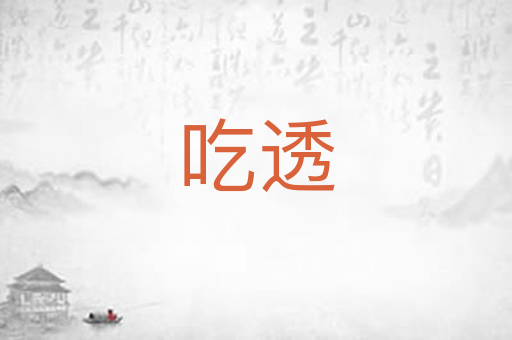 吃透