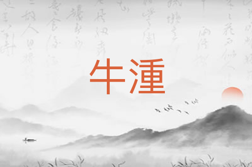 牛湩