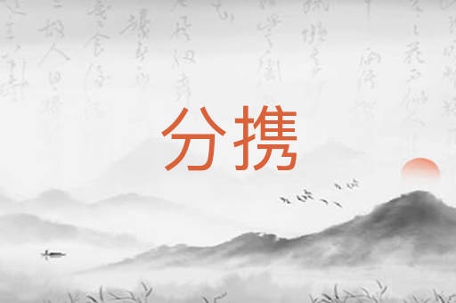 分携