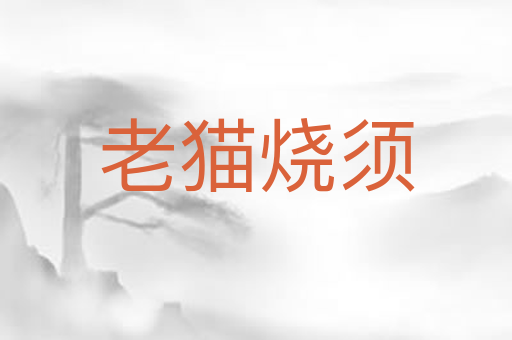 老猫烧须