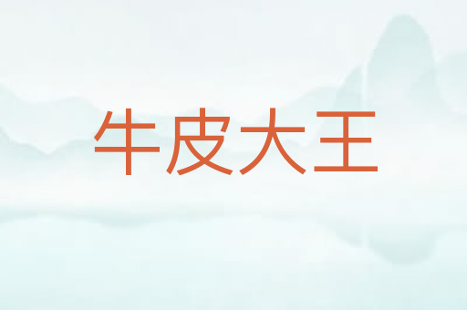 牛皮大王