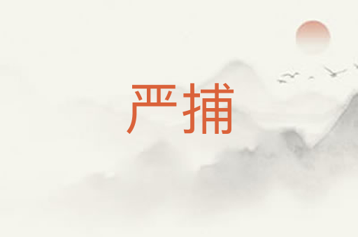 严捕