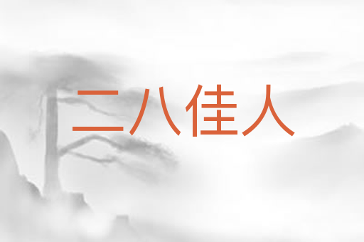 二八佳人