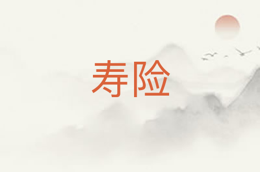 寿险