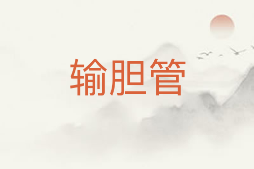 输胆管