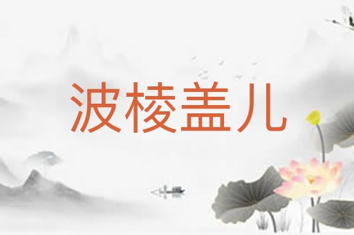 波棱盖儿