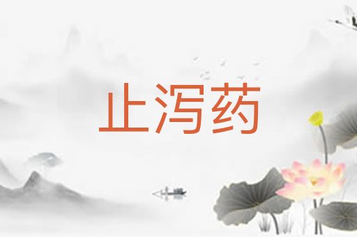止泻药