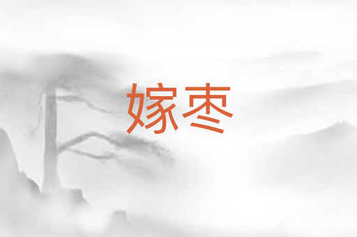 嫁枣