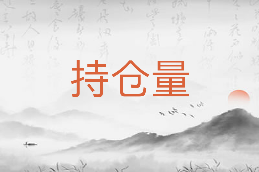 持仓量