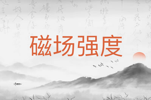 磁场强度