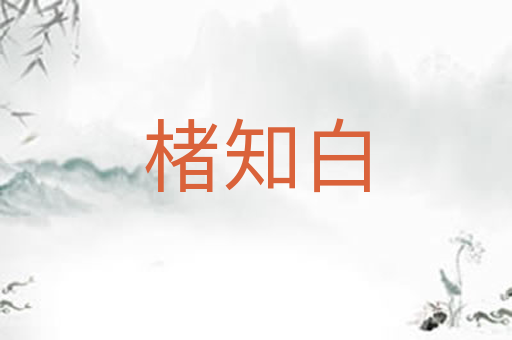 楮知白