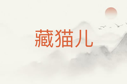 藏猫儿