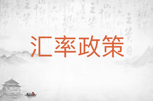 汇率政策