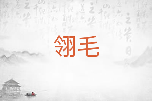 翎毛