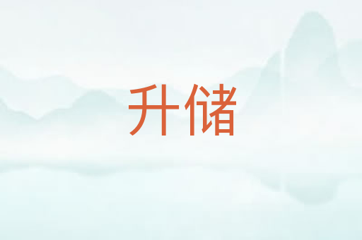 升储
