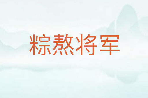 粽熬将军