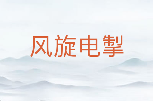 风旋电掣