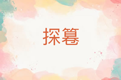 探篹