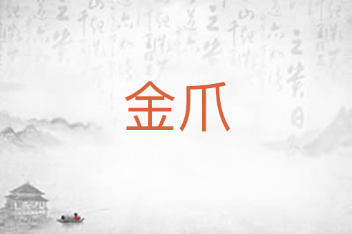 金爪