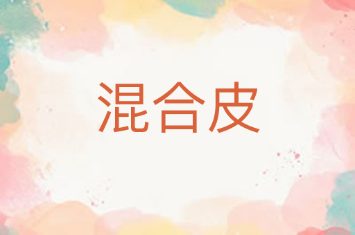 混合皮