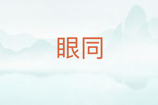 眼同