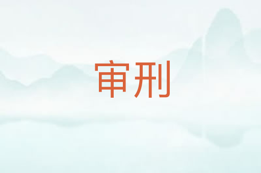 审刑