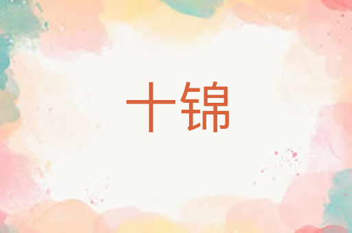 十锦