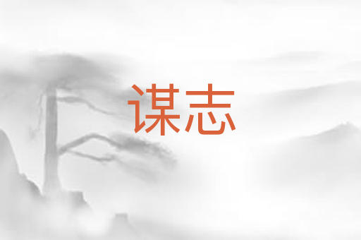 谋志