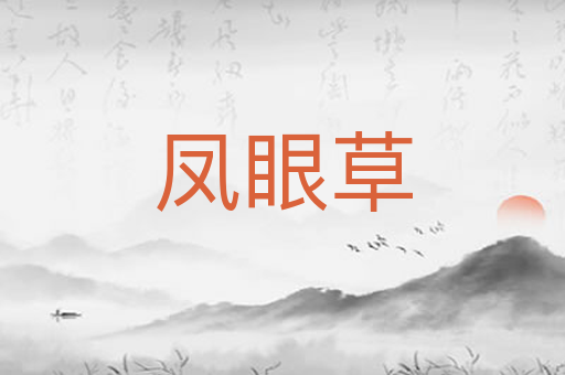 凤眼草