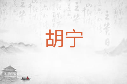 胡宁