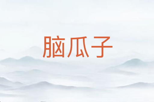 脑瓜子
