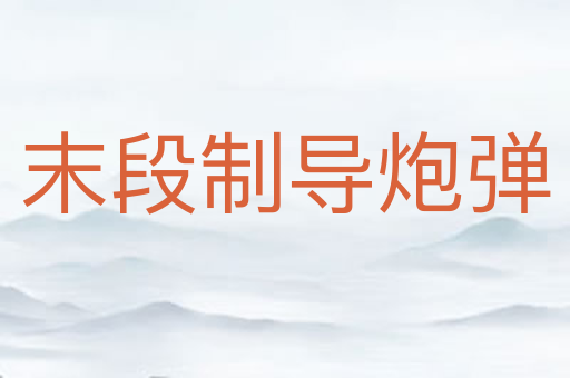 末段制导炮弹