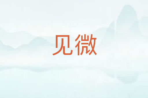 见微