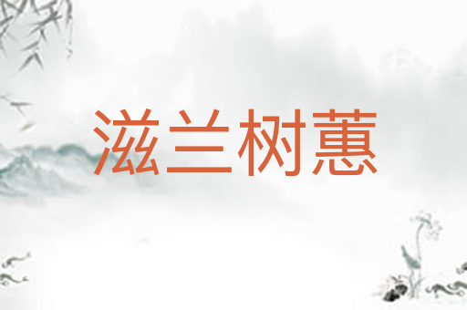 滋兰树蕙