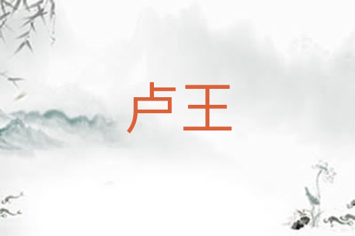 卢王